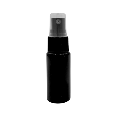 SET 20ML PET NEGRO CON SPRAY NEGRO