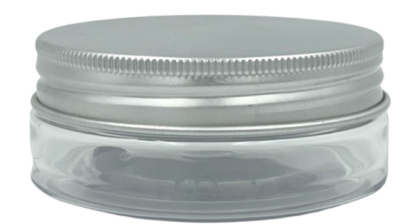 POTE PET TRANSPARENTE TAPA ALUM MAP68  50 ml