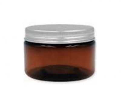 POTE PET 200ml AMBAR CON TAPA ALUMINIO MAP 68