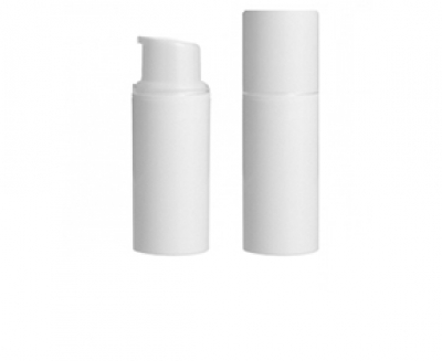 AIRLESS 5ml NANO blanco con tapa blanca