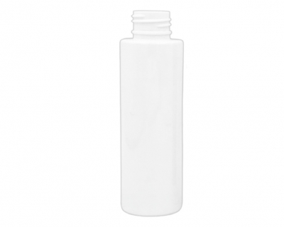 BOTELLA PET 100ml HOMBROS RECTOS BLANCO 24/410