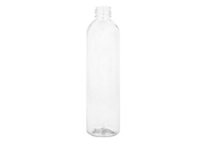 BOTELLA PET 250ml cilíndrica transparente