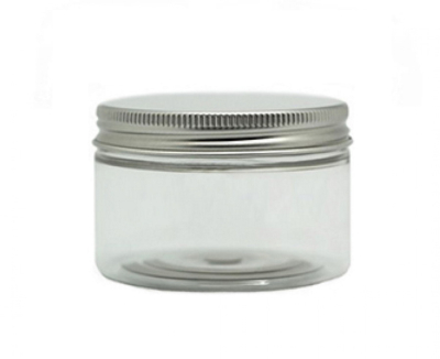 POTE PET TRANSPARENTE TAPA ALUM MAP90 250ml