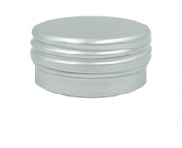 POTE DE ALUMINIO 10ml PLATEADO MATE