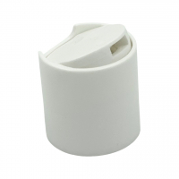 TAPA PRESS TOP BLANCA 24/410 PCR MATERIAL RECICLADO