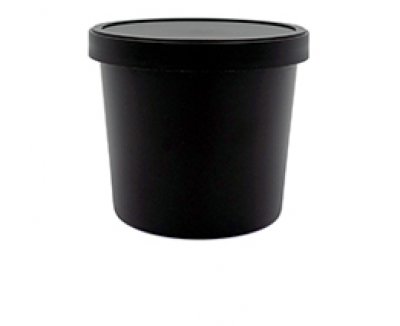 POTE PP NEGRO 200ml