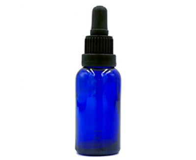 GOTARIO DE VIDRIO 30ml Azul con Pipeta