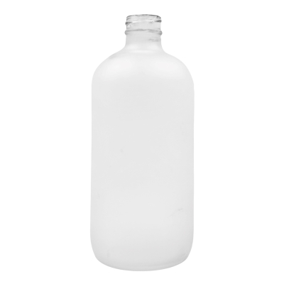 BOTELLA DE VIDRIO 500 ML FROSTED 28/400