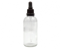 GOTARIO DE VIDRIO 100ml Transparente con Pipeta