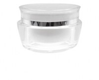 POTE ACRÍLICO 50ml con folia plata