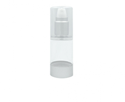 AIRLESS ACRÍLICO 30ml transparente / plateado mate